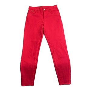 Yoga Jeans La Canadienne red